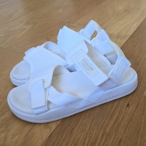 adidas Women's White Cloudfoam Sandals